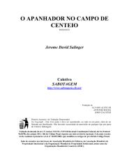Apanhador no Campo de Centeio - J.D. Salinger.pdf