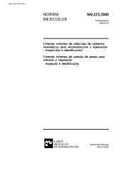NBR 00225 - Criterios Minimos De Selecao De Pneus Para Reforma E Reparacao - Inspecao E Identi.pdf